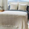 Coastal Stitch Quilted Bedspread - Quilts - 3