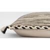 Black & White Braided Throw Pillow - Decorative Pillows - 2