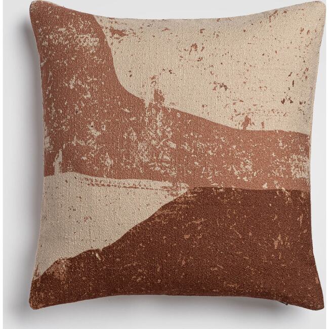 Canyon Layers Earth-Tone Brown Accent Pillow - Decorative Pillows - 6