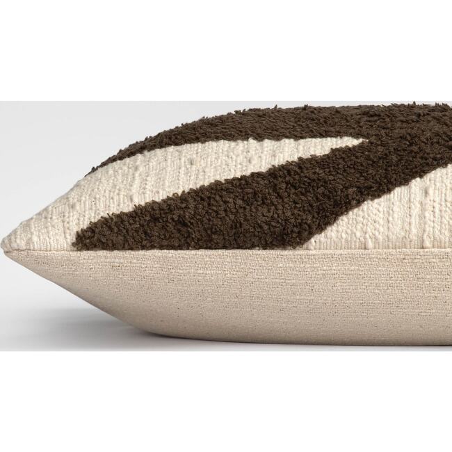 Abstract Pathway Multicolor Accent Throw Pillow