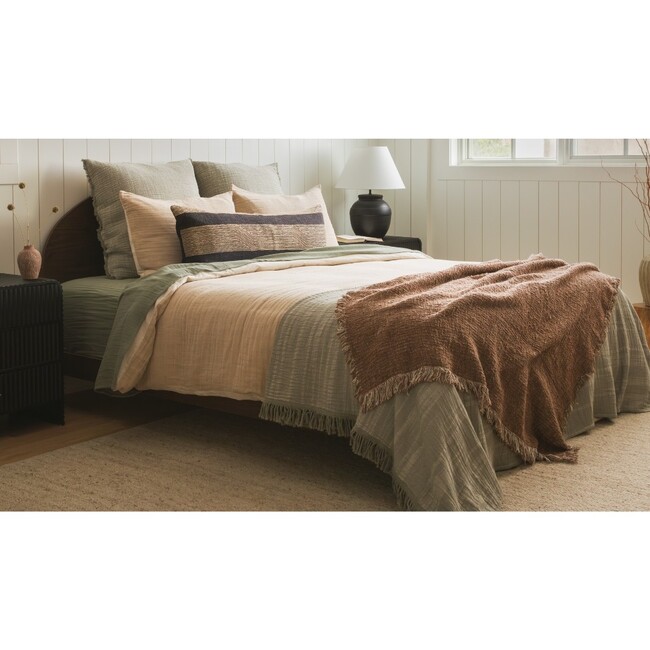 Abstract Pathway Multicolor Accent Throw Pillow - Decorative Pillows - 7