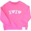 XOXO Sweatshirt, Pink - Sweatshirts - 1 - thumbnail