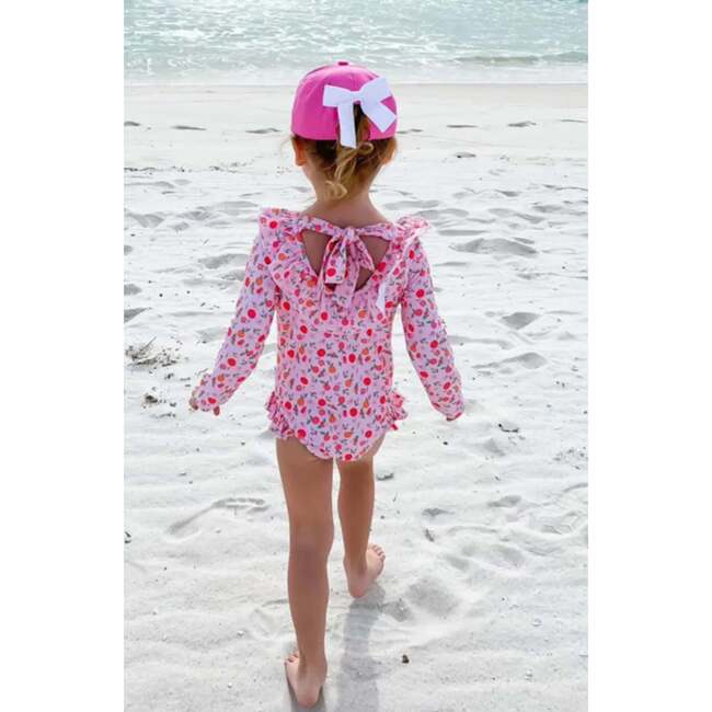 XOXO Bow Baseball Hat, Pink