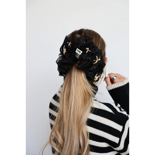 Starry Night Organza Jumbo Scrunchie - Hair Accessories - 3