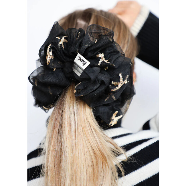 Starry Night Organza Jumbo Scrunchie - Hair Accessories - 4