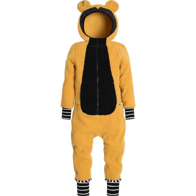 Teddy Fleece Jumpsuit, Brown