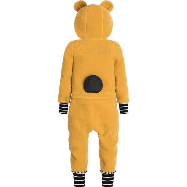 Teddy Fleece Jumpsuit, Brown - Rompers - 9