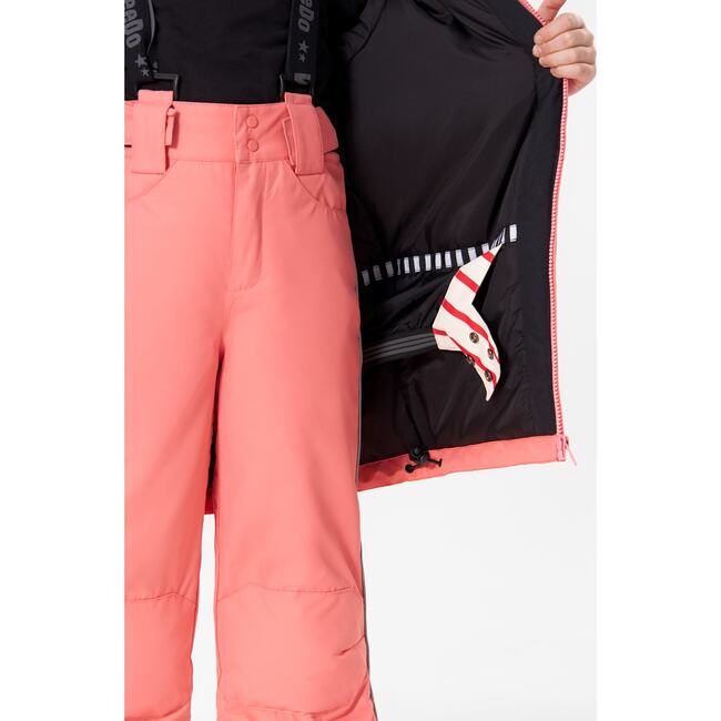 Cosmo Bunny Snow Jacket, Pink - Jackets - 5