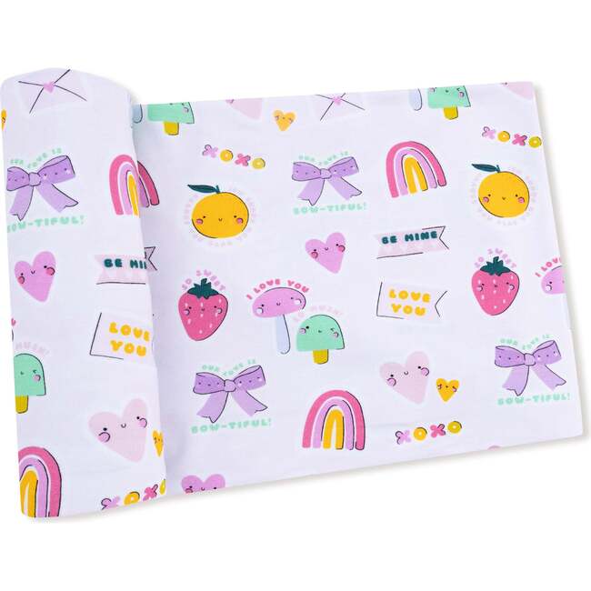 Swaddle Blanket, Pink My Funny Valentine