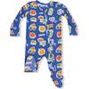 2 Way Zipper Footie, Blue My Funny Valentine - Footie Pajamas - 1 - thumbnail