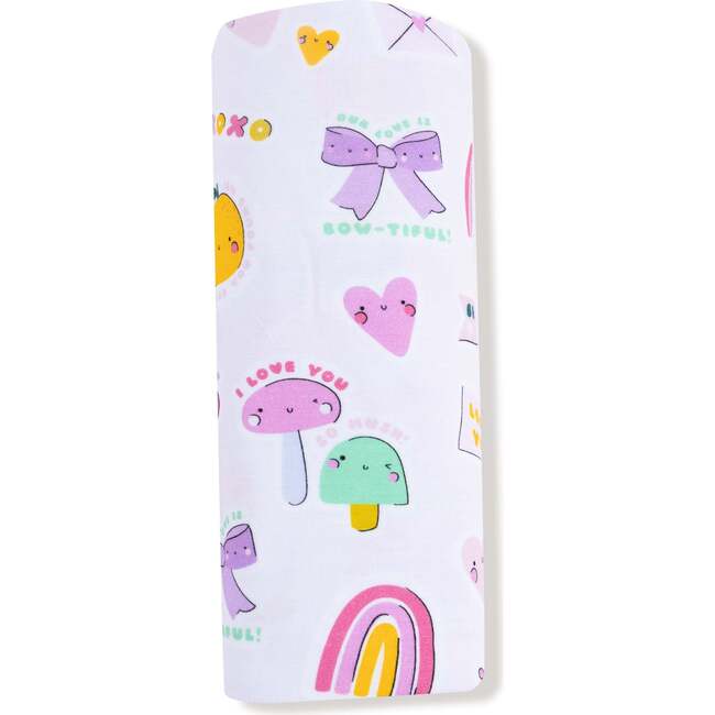 Swaddle Blanket, Pink My Funny Valentine