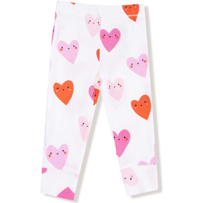 Long Sleeve Loungewear Set, Happy Hearts - Mixed Apparel Set - 3