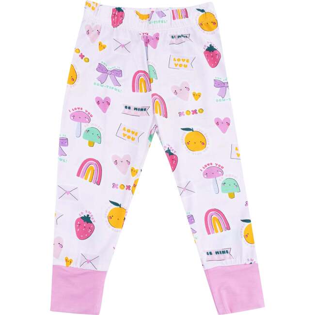 Long Sleeve Loungewear Set, Pink My Funny Valentine - Mixed Apparel Set - 4