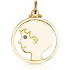 Medium Pendant, Boy - Pendants - 1 - thumbnail
