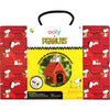 OOLYxPeanuts Color-In Wooden Birdhouse Kit, Red - Arts & Crafts - 1 - thumbnail