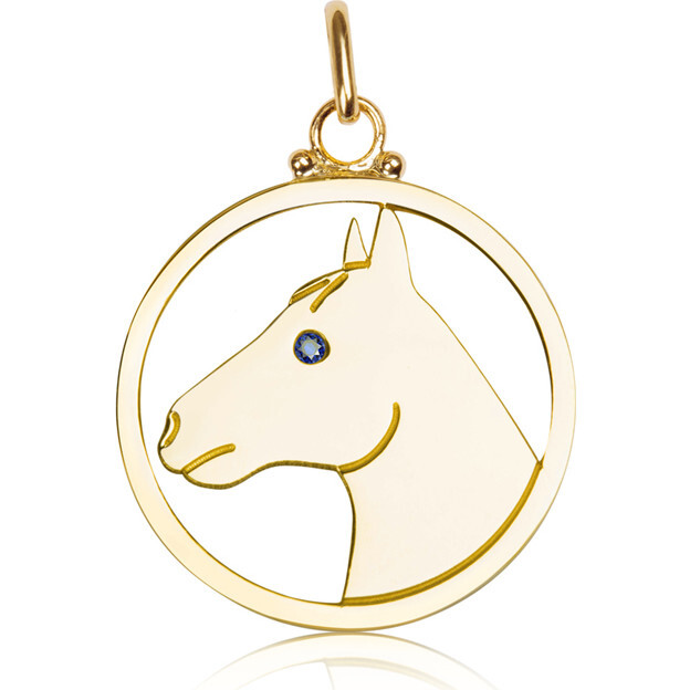 Medium Pendant, Horse - Pendants - 1