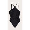 Kids Sibel One Piece, Black - One Pieces - 1 - thumbnail
