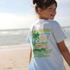 Kids Chasing Waves T-Shirt, Blue - T-Shirts - 5