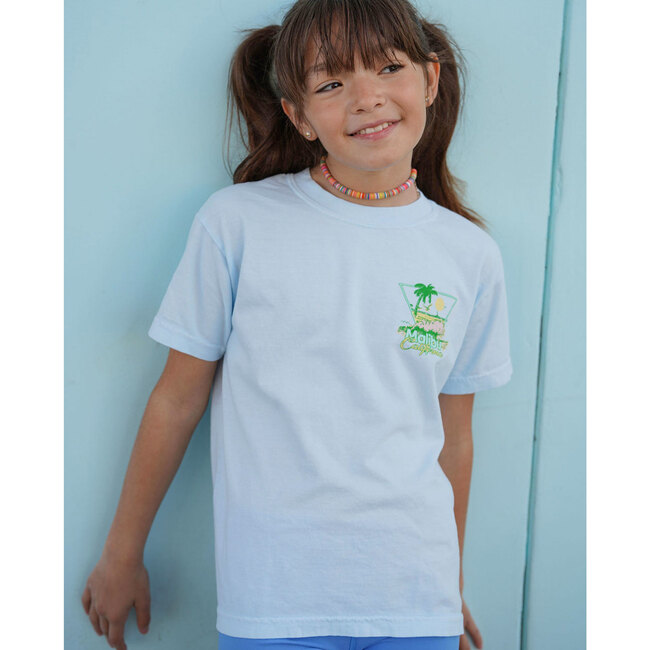 Kids Chasing Waves T-Shirt, Blue - T-Shirts - 6