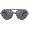 Teens Aviator Semi-Bendable & Polarized Sunglasses, Fog - Sunglasses - 1 - thumbnail