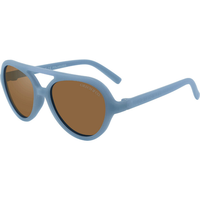 Teens Aviator Semi-Bendable & Polarized Sunglasses, Desert Teal