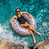 Leopard Print Jumbo 48" Pool Tube - Pool Floats - 3
