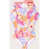 Playa Del Rey Floral Two Piece Long Sleeve - Two Pieces - 1 - thumbnail