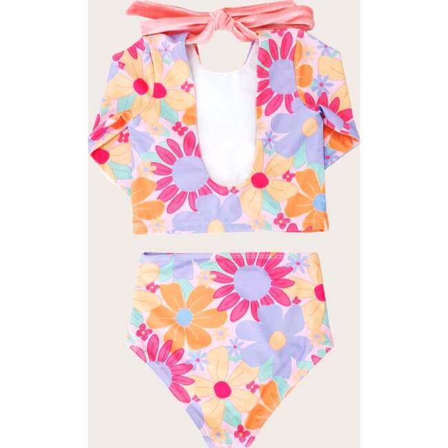 Playa Del Rey Floral Two Piece Long Sleeve