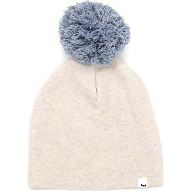 Fog Pom Hat, Sand - Hats - 1