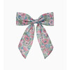 Liberty Dahlia Bow With Tails, Pink Dahlia - Hair Accessories - 1 - thumbnail