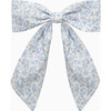 Catherine Hair Bow With Tails Blue Floral - Hair Accessories - 1 - thumbnail