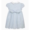 Catherine Smocked Dress, Blue Floral - Dresses - 2 - thumbnail