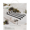 Luxe Lilo, Black Stripe - Pool Floats - 2