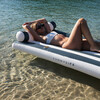 Luxe Lilo, Black Stripe - Pool Floats - 3