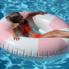 Luxe Tube Pool Ring: Stole My Heart, Pink Stripe - Pool Floats - 3