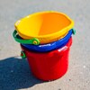 Small Sand Pail 3 Pack (1 red, 1 blue, 1 yellow) - Water Toys - 2