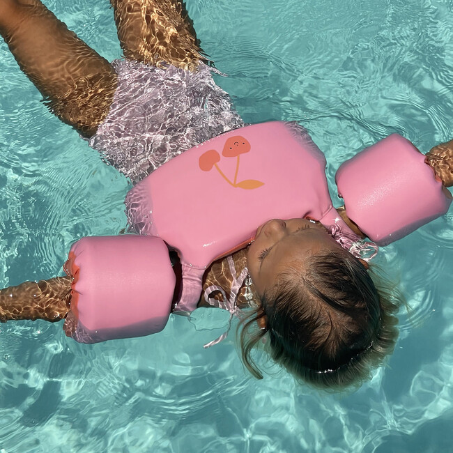 Floatie Jacket: 4/6, Cotton Candy Cherry Pink - Pool Floats - 3