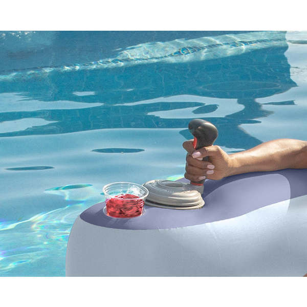 Splash Runner Pro 12V Motorized Pool Lounger - Pool Floats - 2