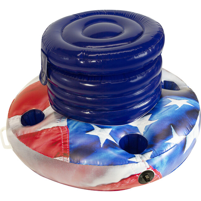 Stars & Stripes Floating Drink Cooler, Multi