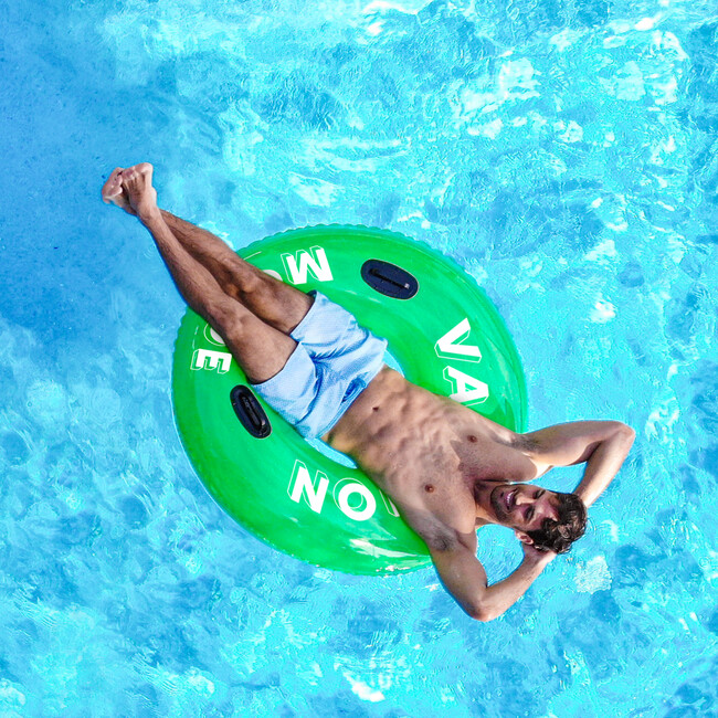 Sour Apple "Vacation Mode" 48"  Pool Tube with Handles