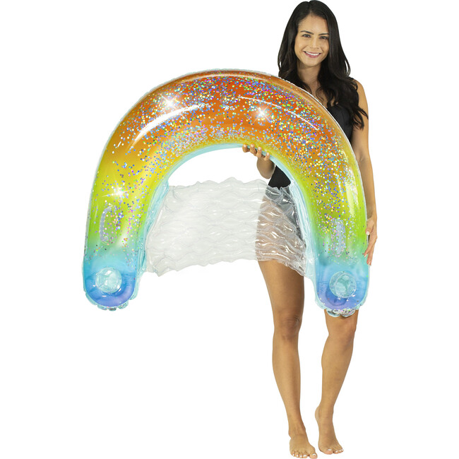 Rainbow Collection Glitter Large Sun Chair Rainbow Haze, Multi