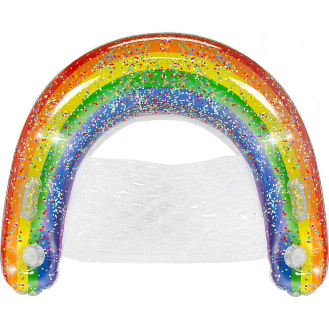 Rainbow Collection Glitter Large Sun Chair Classic Rainbow, Multi