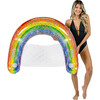 Rainbow Collection Glitter Large Sun Chair Classic Rainbow, Multi - Pool Floats - 2 - thumbnail