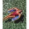 Rainbow Collection Glitter Large Sun Chair Classic Rainbow, Multi - Pool Floats - 4 - thumbnail