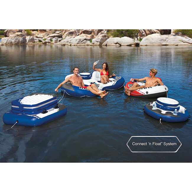 River Run Inflatable Lake Floating Water Tube Lounger