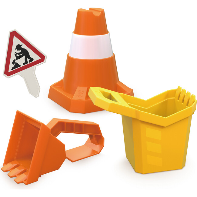 Sand Construction Playset - 4pc Beach Toy Set