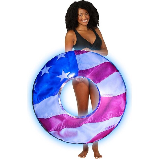 Illuminated Stars & Stripes LED Large 42" Pool Tube