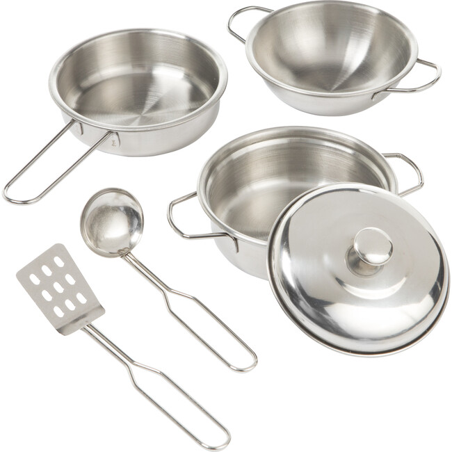 Wooden Mud Kitchen Sensory Play Station with Metal Accessories - Water Toys - 4