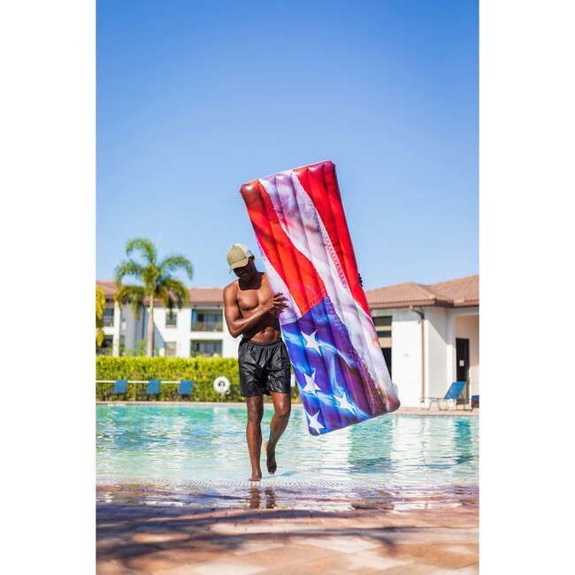 Stars & Stripes Deluxe Pool Raft - 74 x 30"