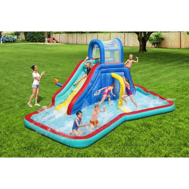H2OGO! Waterfall Waves Mega Inflatable Water Park - Water Toys - 2